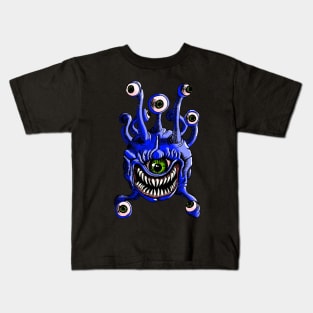 James the Blue Beholder Kids T-Shirt